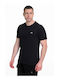 Kurzarmbluse Black