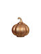 Kaemingk Decorative Glass Pumpkin Ø9xh9cm Bronze Gold Matt Kaemingk 00049827