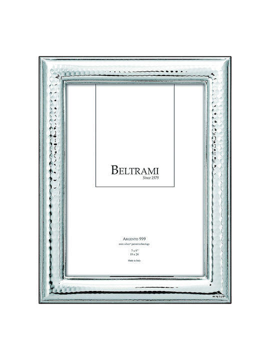 Beltrami Κορνίζα Ασημένια με Ασημί Πλαίσιο