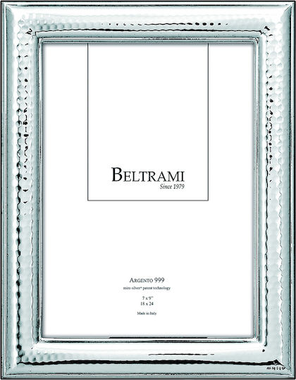 Beltrami Κορνίζα Ασημένια 9x13