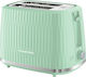 Russell Hobbs Eden Φρυγανιέρα 2 Θέσεων 800W Πράσινη