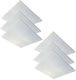 Audiodesigner Audio Treatment Material Panel (6 Pieces) 60cm x 60cm x 25mm in Gray Color