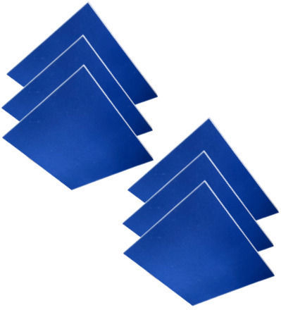 Audiodesigner Звукопоглъщащ Панел (6 Бройки) 60см x 60см x 25мм в Син Цвят
