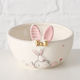 Malou Schale Hase Rosa Weiß 200ml H7,3cm Keramik