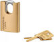 Thirard Bronze Padlock Κρυμμένου Λαιμού with Key 50mm 1pcs