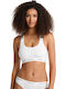 Women's Sports Bra without Padding White