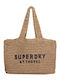 Superdry Плетена Плажна Чанта Бежова