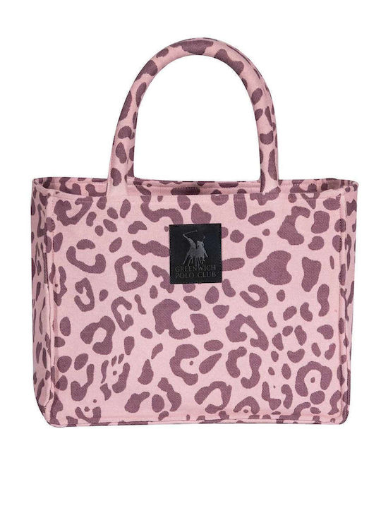 Greenwich Polo Club Fabric Pink Beach Bag