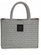Greenwich Polo Club Fabric Beach Bag Gray