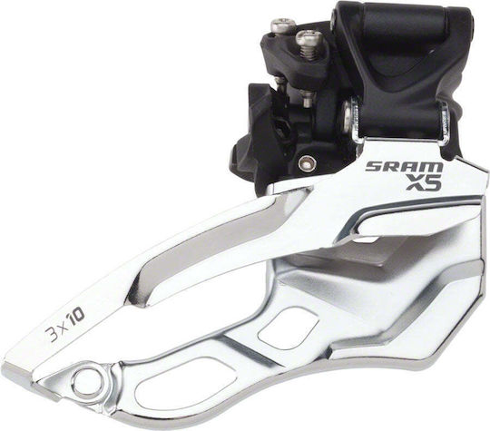 Deraior față Sram X-5 3x10 014 High Clamp 31.8/34.9 Dual Pull