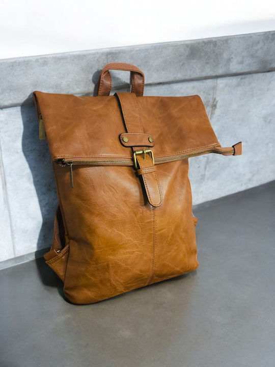 Damentasche Rucksack Tabac Braun