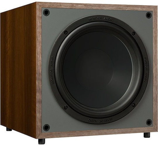 Monitor Audio Mrw-10 AVH.LSP.00013 Αυτοενισχυόμενο Subwoofer με Ηχείο 10" 100W Καρυδιά