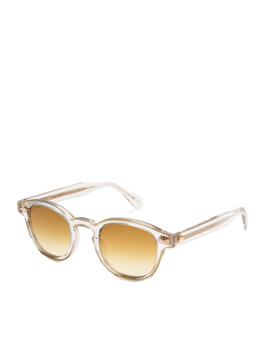 Moscot Lemtosh Unisex Sunglasses with Gold Horn...