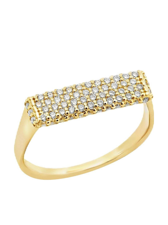 Metrongold Women's Gold Ring 14K