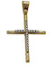 Gatsa Women's Gold Cross 14K