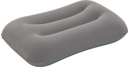 Inflatable Pillow Bestway Flocked Air Camp Pillow 42x26x10cm Grey Bes-67121-bg_1