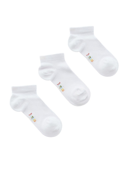 Walk Kids' Socks White 3 Pairs