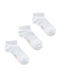 Walk Kids' Socks White 3 Pairs