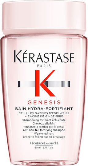 Kérastase Genesis Bain Hydra-fortifiant Σαμπουάν κατά της Τριχόπτωσης για Ξηρά Μαλλιά Μαλλιά 80ml