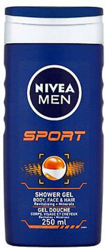 Nivea Nivea Sport Schaumbad in Gel für Herren Feuchtigkeitsspendend 250ml