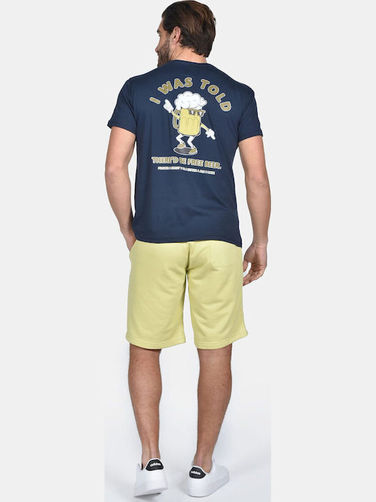 Clever T-shirt Μπλε