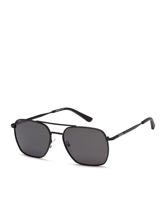 Solano Men's Sunglasses with Black Frame and Bl...