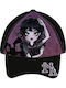 Wednesday Kinderhut Jockey Stoff Sonnenschutz Schwarz