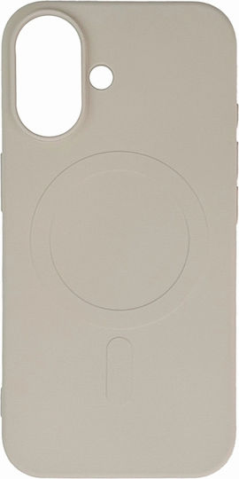 Hurtel Umschlag Rückseite Silikon Beige (Galaxy A26)