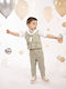 Baptism Suit for Boy Green 125.19.8270 Baby Bloom Bbm-125-19-8270