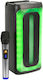 Ibiza Sound Karaoke Speaker With Wireless Microphone And Lighting Effects SIGMA40 Black