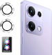 Protection Camera Protection Tempered Glass Silver for the Xiaomi Redmi Note 14S 4G