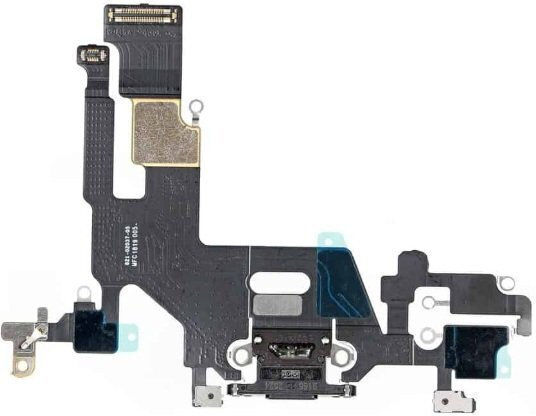 Apple Iphone 11 Flex Cable Charging Connector Black