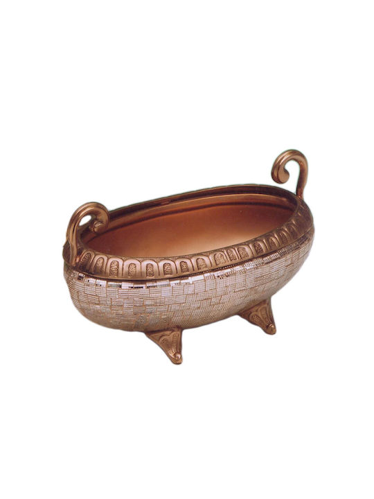 Galifas Decorative Bowl Brown 25x15cm