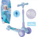 Homeone Kids Scooter Foldable 3-Wheel for 3-6 Years Purple
