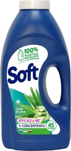 Soft Υγρό Απορρυπαντικό Ρούχων (45 Μεζούρες)