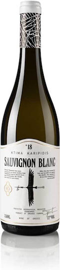 Κτήμα Καριπίδη Βιολογικό Κρασί Chardonnay Λευκό Ξηρό 750ml