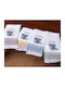 Silk Fashion Corfu Tea Towel in White Color 45x65cm 12pcs