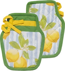 Kentia Loft Handy Oală Holder Textilă Verde 2buc