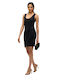 Sommer Mini Abendkleid Schwarz