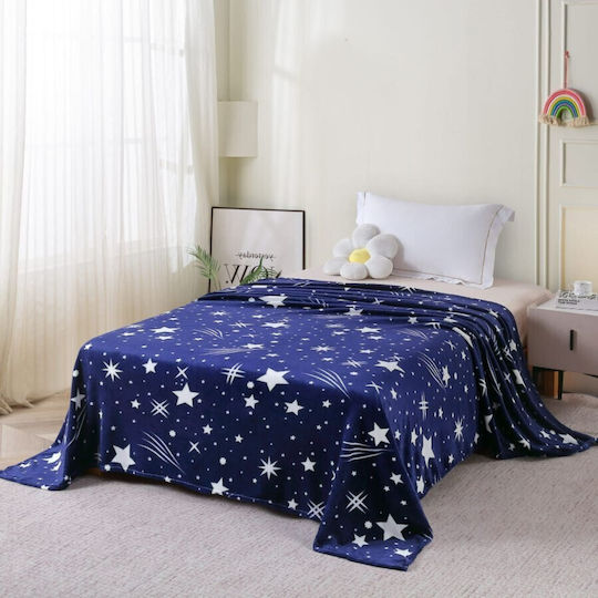 Pucioasa Cocolino Decke Doppel 200x230cm Blau