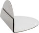 Inox Hammered Polished Card Holder 9x5xH4cm Tablecraft Tc 12520