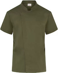 Giblor's Coat Chef 100% Cotton made Khaki with ...