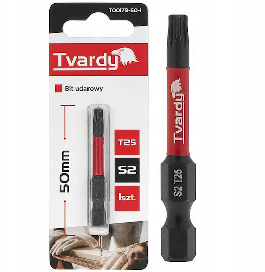 Tvardy Bit Șurubelniță Torx cu Mărimea T25