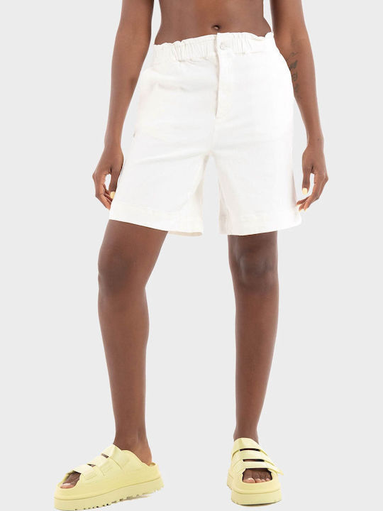 ショートパンツ BOSS Woman Short Yellow 50537924 736 AMBIDEX Store △○ヴィンテージチノクロス ショートパンツ(36