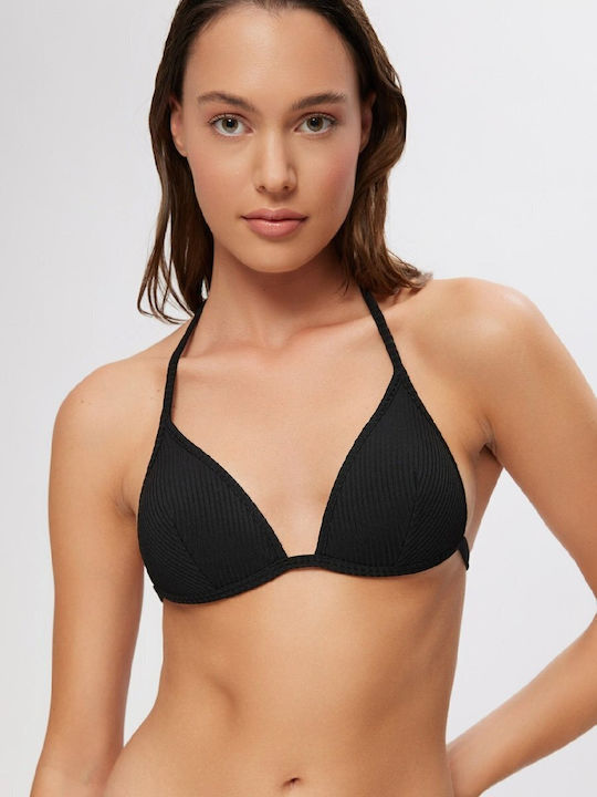 Minerva Triangle Bikini Top with Adjustable Str...