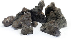 Natural Volcanic Lava Rocks Piece Hs Aqua Kuroi Dark Rock Large 15-20 Cm Per Piece