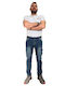 Python Stretch 40887 Arbeitshose Jeans Blau