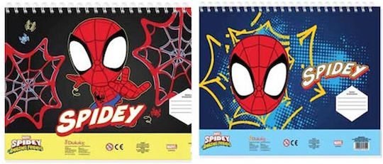 Μπλοκ Ζωγραφικής Spidey 23x33εκ 40φ Διάφορα Σχέδια 0508555 Διακάκης