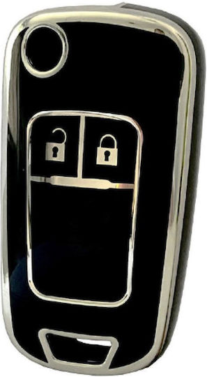 Protective TPU Car Key Case for Opel-Chevrolet 2 Buttons