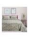 Whitegg Ba161 Σετ Σεντόνια Υπέρδιπλα 240x267εκ. Πετρόλ (4τμχ)